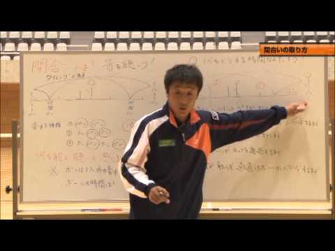 間合いの取り方(音を聴く)_小峯秋二のソフトテニス進化論① - YouTube