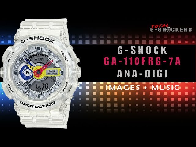 Casio G-Shock x ASAP Ferg Collab GA110FRG-7A Clear Analog-Digital