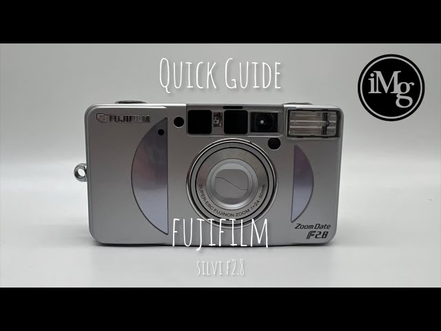 Quick Guide Fujifilm Silvi F2 8 - YouTube