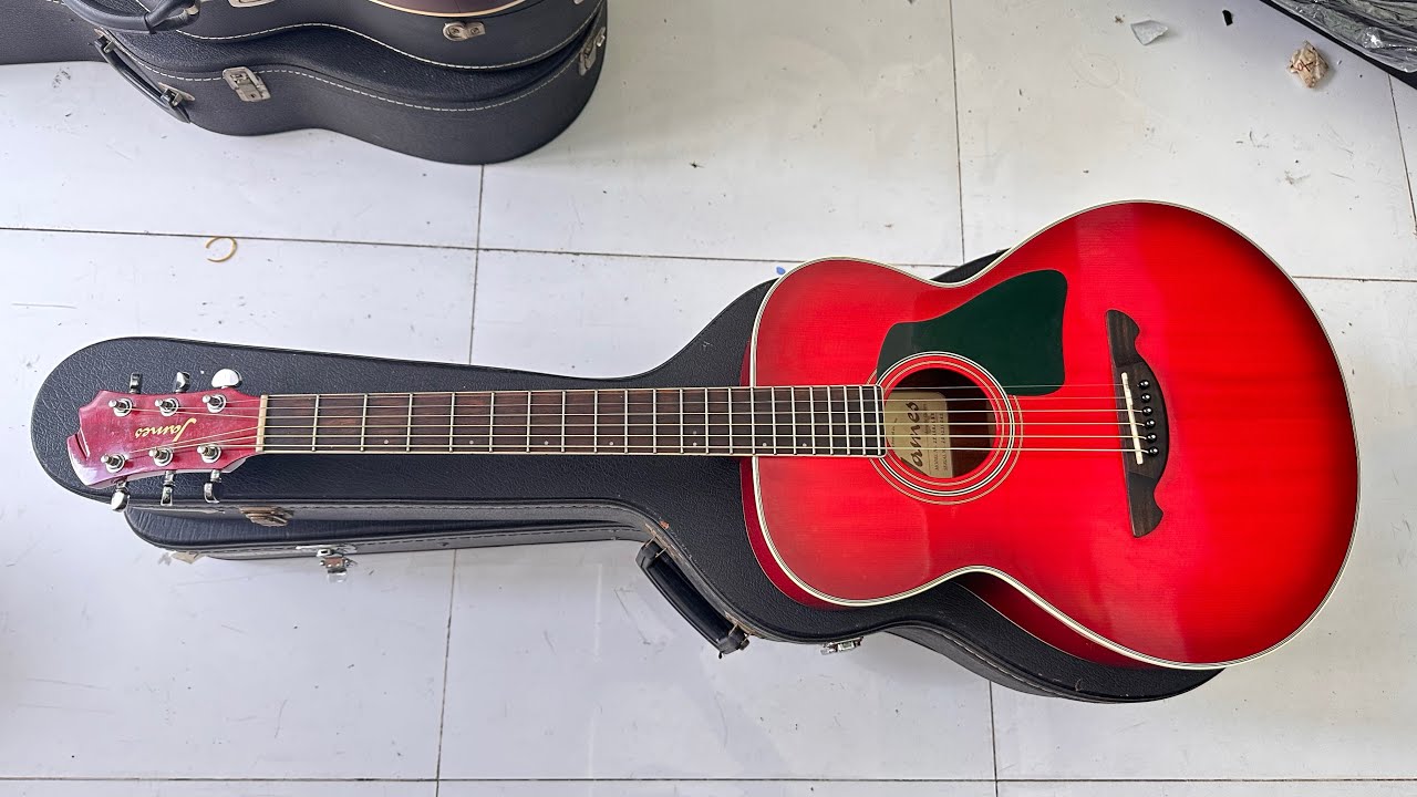 Đàn guitar acoustic James JF-400/ LRB - YouTube