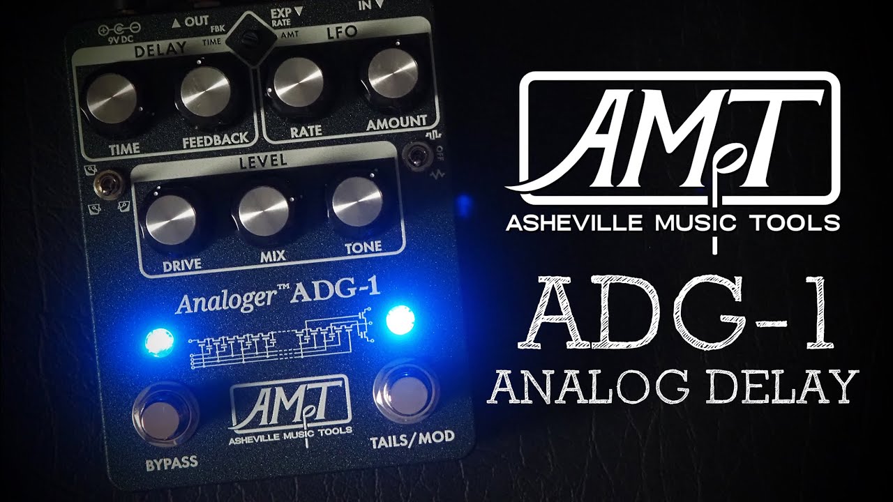 Asheville Music Tools ADG-1 Analog Delay - YouTube