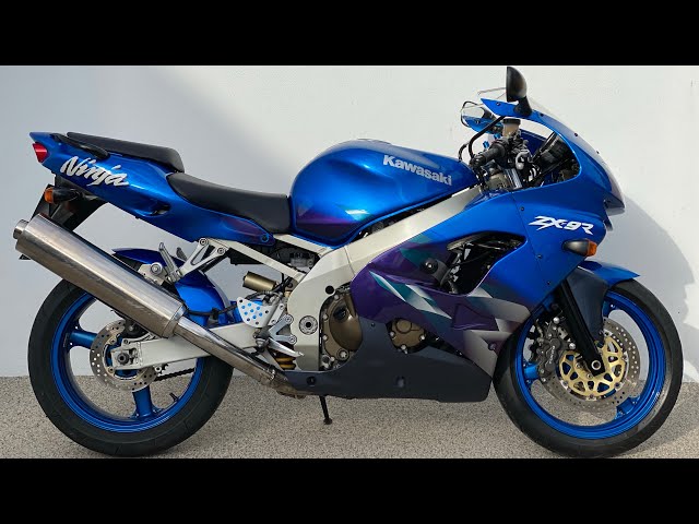 Dynomite Motorcycles - 1999 Kawasaki ZX9-R C2 - 12k miles - YouTube