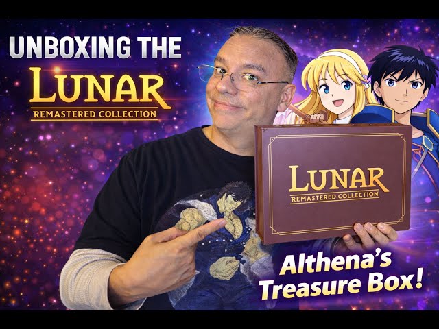 Unboxing the LUNAR Remastered Collection Althena's Treasure Box
