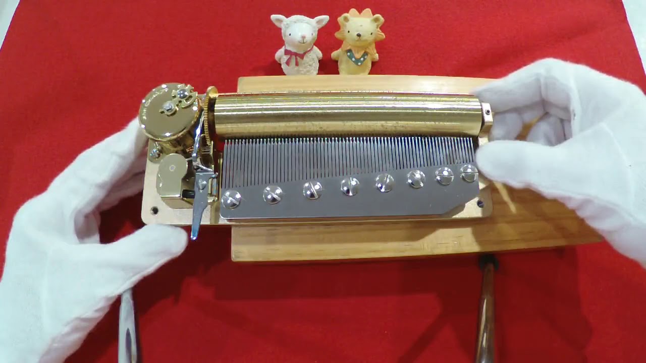 さくらさくら/不詳&荒城の月/滝廉太郎【D07】 50弁オルゴール 生録音