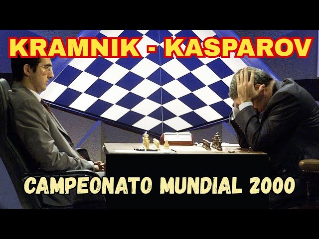 KRAMNIK MAKES HISTORY AND DEFEATS KASPAROV: WCC LONDON 2000 - YouTube