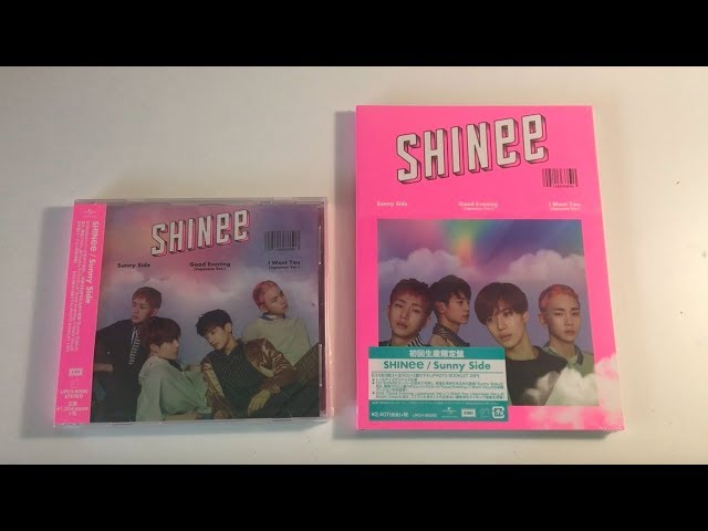 ♡Unboxing SHINee シャイニー15th Japanese Single Sunny Side