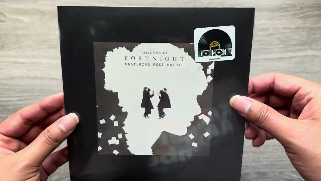 Unboxing Taylor Swift Fortnight ft. Post Malone | RSD 7-Inch Vinyl