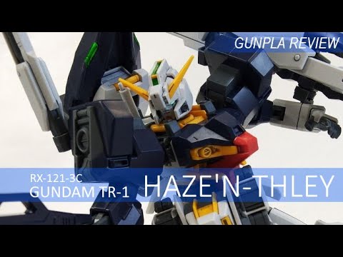 P-Bandai HGUC RX-121-3C Gundam TR-1 [Haze'n-thley] Review - YouTube