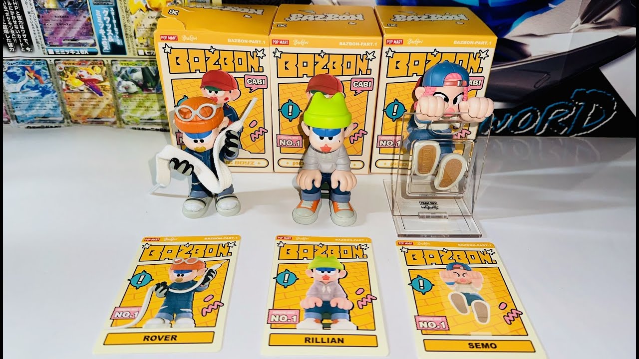 Pop Mart x Bazbon Sneaker Maker Blind Box Figure Review - YouTube
