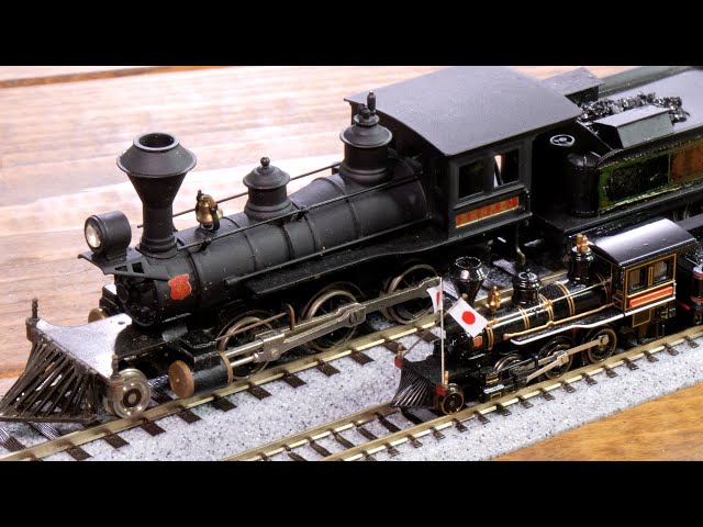 中古で入手した弁慶号の鉄道模型 / HOゲージ KTM 7100形蒸気機関車