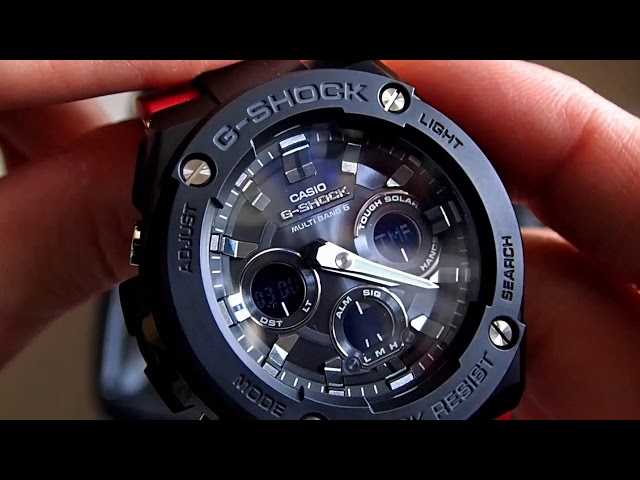 CASIO G-SHOCK G-STEEL GST-W300G-1A4PR - YouTube