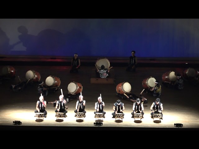 2019年8月 芥川高校和太鼓部 秩父屋台囃子 Akutagawa High School