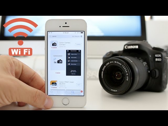 Canon 80D Tutorial - How to set up WiFi - YouTube