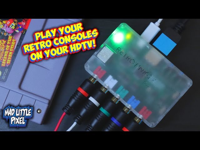 NEW RetroTink 2X PRO Line Doubler! Play Your Retro Game Consoles