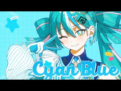 シアンブルー / ポリスピカデリー feat. 初音ミク 1 hour - YouTube