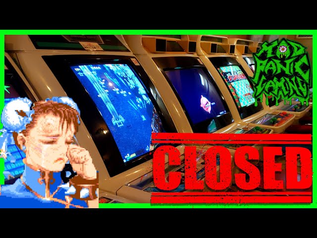 This Japanese Arcade is Closed, FOREVER - YouTube