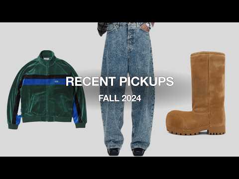 Recent Pickups | Fall '24 (Martine Rose, Y3, Balenciaga & more