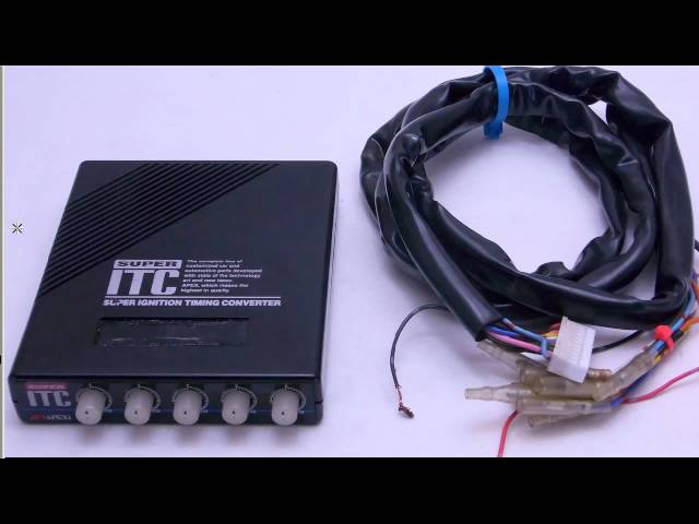APEXI SUPER ITC IGNITION TIMING CONVERTER SITC - YouTube