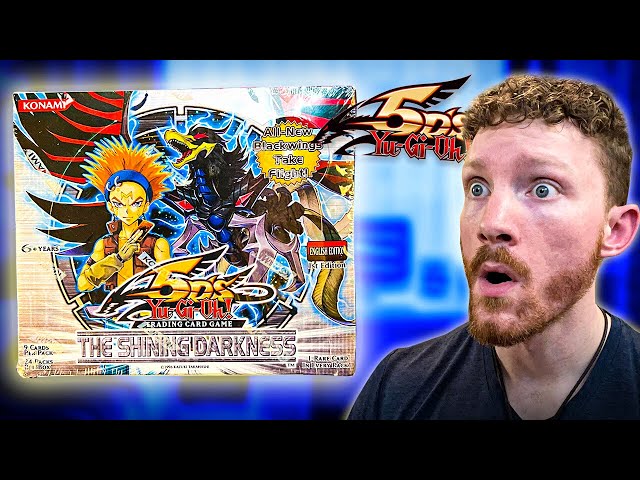 Opening an INCREDIBLE 1st Ed Shining Darkness Yugioh 5D's Booster