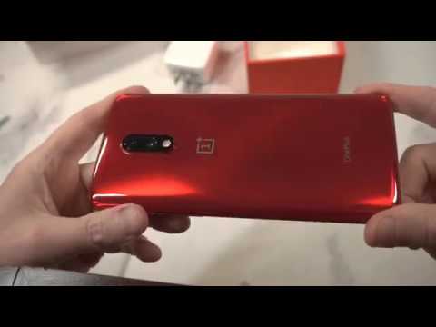 OnePlus 7 Red Edition Unboxing and Overview - YouTube