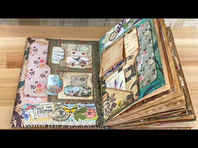 ジャンクジャーナル junk journal雑記帳 エフェメラセット ジャンク