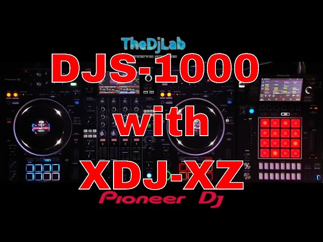 Pioneer XDJ-ZX with Pioneer DJS-1000 Sampler - YouTube