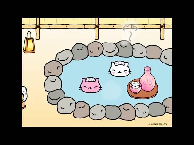 にゃんにゃんにゃんこ「にゃんこ温泉」 - YouTube