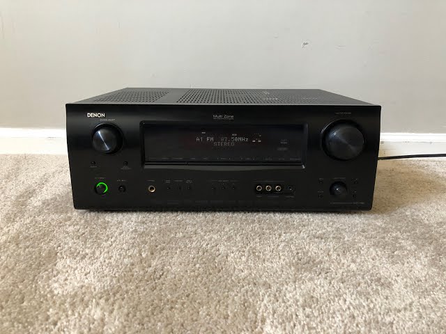 Denon AVR-1909 7.1 HDMI Home Theater Surround Receiver - YouTube