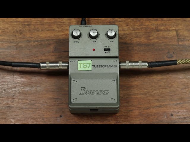 Ibanez TS7 Tube Screamer - YouTube