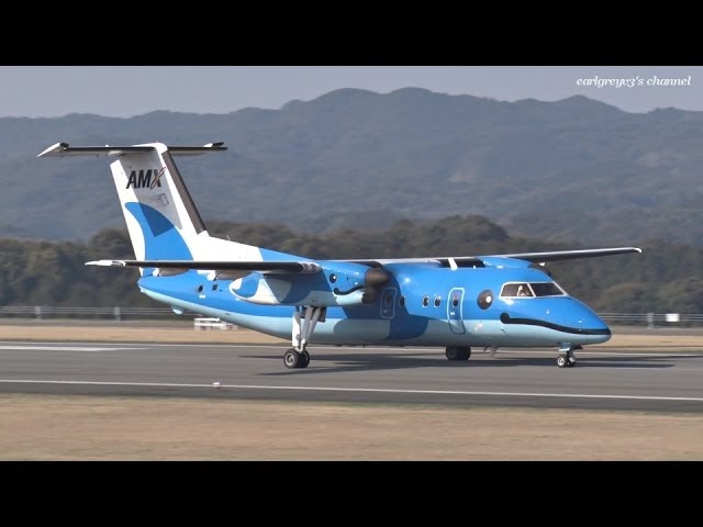 天草空港 Amakusa Airlines (AMX) Bombardier DHC-8-Q100 JA81AM