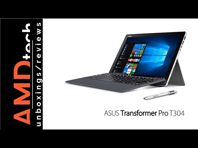 Asus Transformer Pro T304UA: $800+ Less than Surface Pro - YouTube