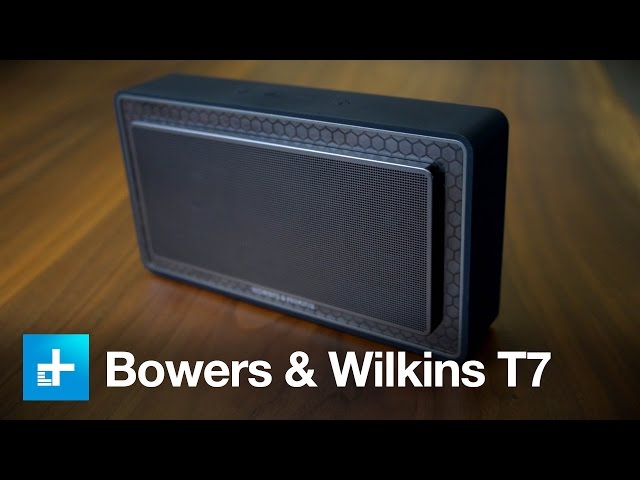 Bowers & Wilkins T7 bluetooth speaker - Hands on - YouTube