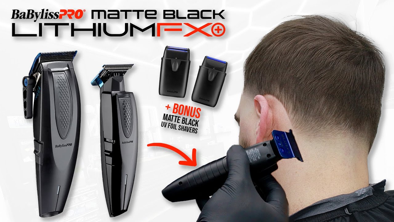 NEW Lithium FX+ Matte Black Clipper & Trimmer Review - YouTube