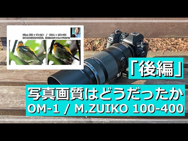 後編」OM-1 / M.ZUIKO 100-400 撮った写真を見てみよう！ - YouTube