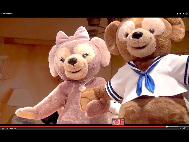 最前列・アップ多め】マイ・フレンド・ダッフィー（シェリーメイ誕生編