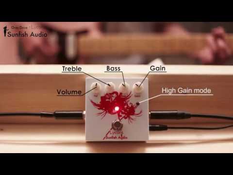 Sunfish Audio overdrive “Lycoris” 試奏 - YouTube