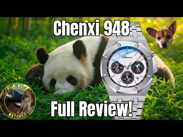 Chenxi 948 Quartz Chronograph Watch Review! - YouTube