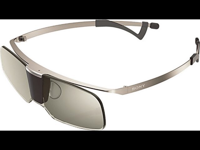 Sony Super-light Active 3D Titanium Glasses preview | CES 2012