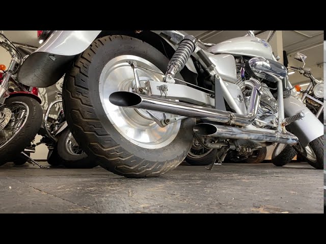 マグナ250 デイトナドラッグパイプマフラーサウンド JMCA マグナ