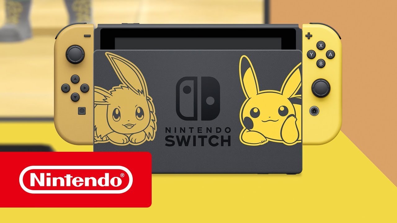 Nintendo Switch Pikachu & Eevee Edition Trailer - YouTube