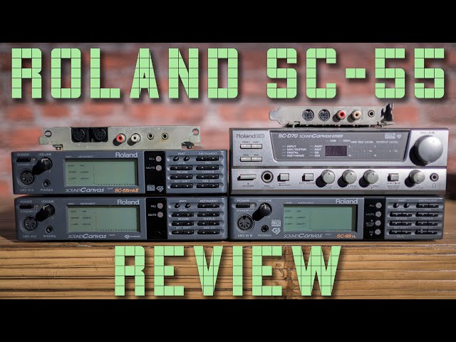 Roland SC-55(s) - Quest For The Ultimate DOS Sound Card Part 20