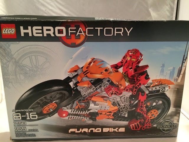 7158 Furno Bike - Hero Factory Classic Reviews - YouTube