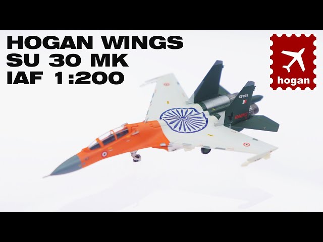 Indian Air Force IAF Sukhoi SU 30 MK Tri Colour 1/200 Scale