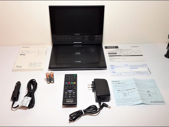 SONY：BDP-SX910 「ソニー 9V型 ポータブルブルーレイプレーヤー/DVD