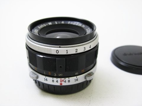 Olympus E.Zuiko Auto-W 25mm F4 - YouTube