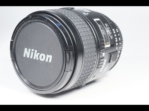 Nikon AF MICRO NIKKOR 60mm 1:2.8 D Close Up (Macro) SLR Camera