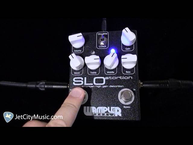 Wampler SLOstortion - YouTube