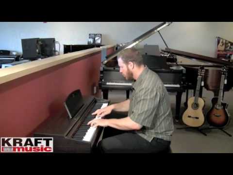 Kraft Music - Yamaha Arius YDP-160 Digital Piano Demo - YouTube