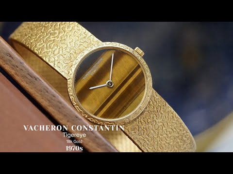 Vacheron Constantin 6898P 18k Yellow Gold Ladies Bracelet Watch