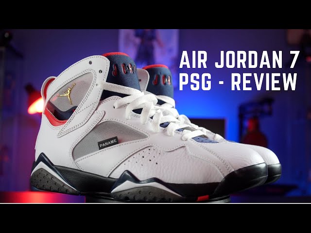 Air Jordan 7 Paris Saint Germain PSG Review - YouTube